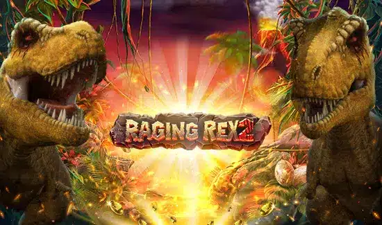 Prøv den nye Raging Rex 2 videoslot med Gratis Chancer