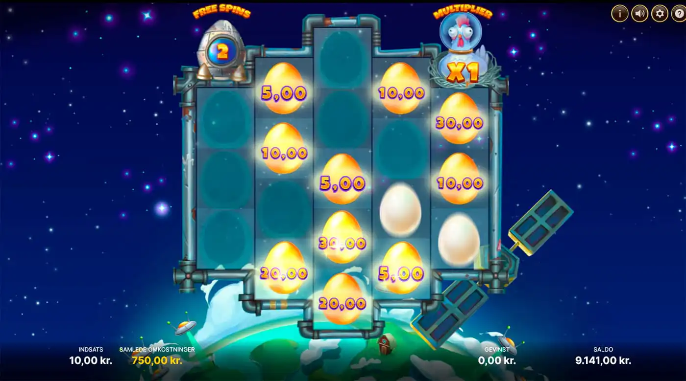 Golden Egg Invaders Gameplay I Free Spins Bonusspillet Golden Egg Invaders Gameplay I Free Spins Bonusspillet