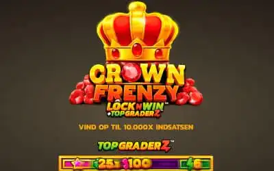 Få free spins uden indbetaling på Crown Frenzy LockNWin