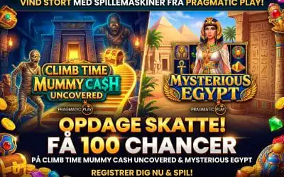 Få 100 Chancer til Mysterious Egypt