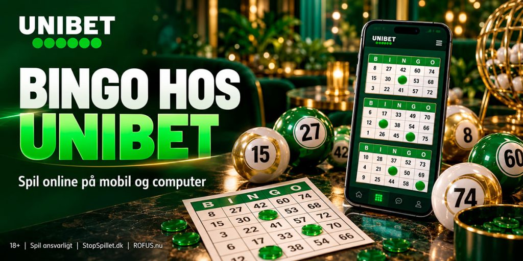 Unibet Bingo  Spil Online Bingo Og Minispil Og Vind Store Penge Gevinster Og Jackpots